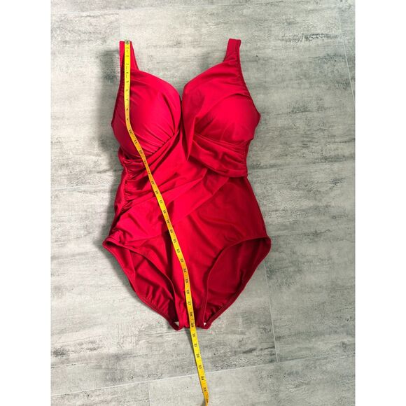 Miraclesuit DD-Cup Revele One Piece Grenadine Swimsuit Size 18DD - Picture 11 of 11